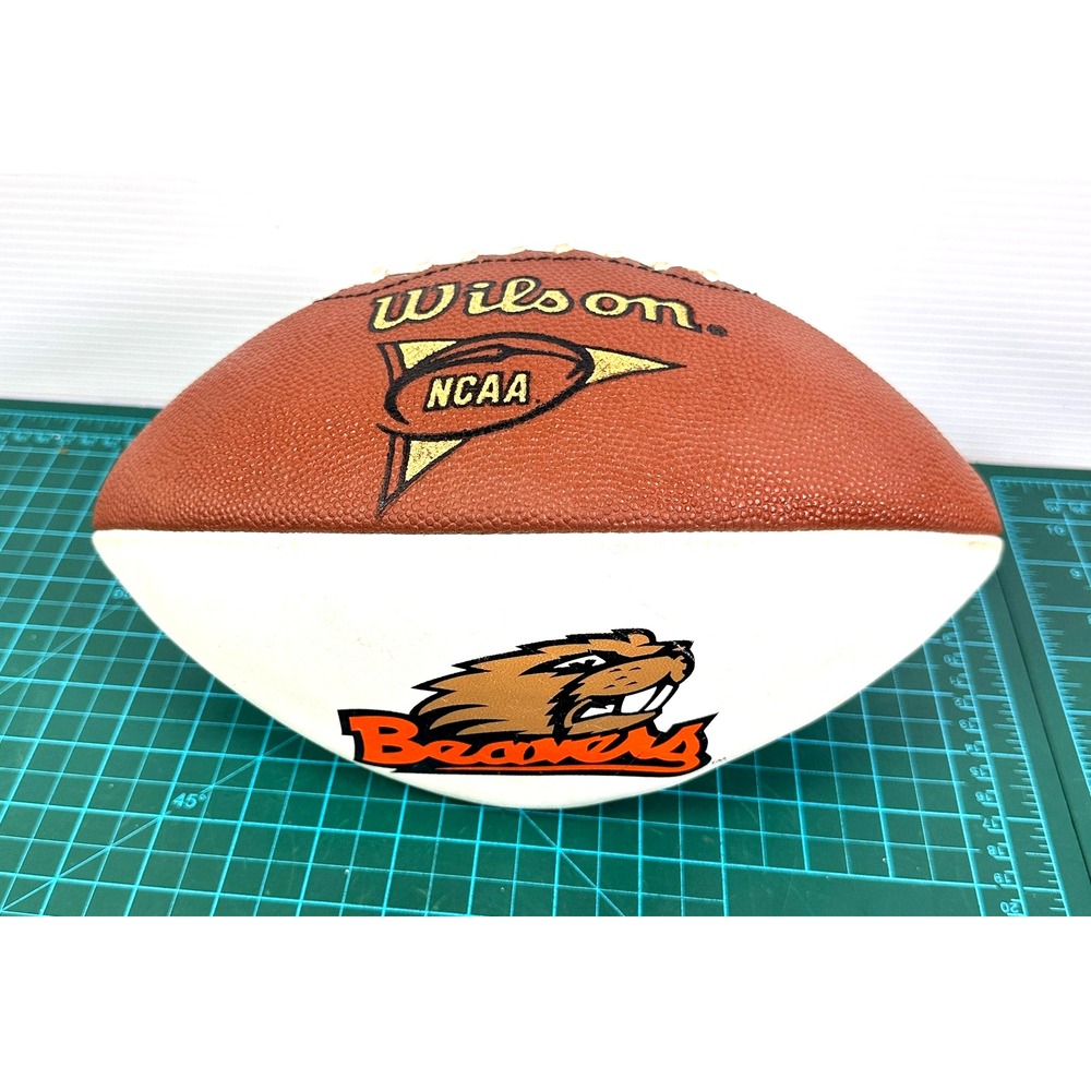 Oregon State Beavers Football NCAA Football Wilson Souvenir Made In USA Two Tone